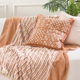 Nima-Embroidered-Square-Cushion-by-Habitat on sale