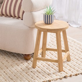 Ward+Recycled+Teak+Round+Stool+by+M.U.S.E.