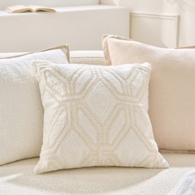 Anouk+Diamond+Embroidered+Square+Cushion+by+M.U.S.E.