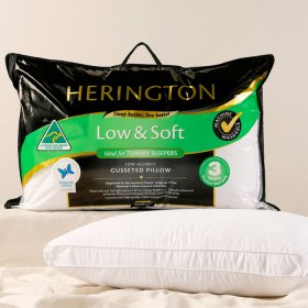 Gusseted-Low-Soft-Pillow-by-Herington on sale
