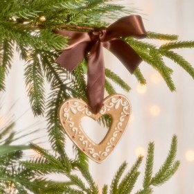 Sugar-and-Spice-Heart-Christmas-Hanging-Decoration-by-Pillow-Talk on sale