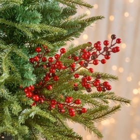 Red-Berry-Christmas-Pick-by-Pillow-Talk on sale