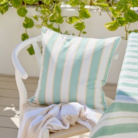 Sundays-Vista-Stripe-Reversible-Outdoor-Square-Cushion-by-Pillow-Talk on sale
