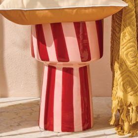 Flinn+Stripe+Side+Table