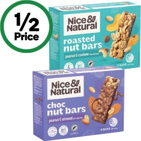 Nice-Natural-Nut-Bars-180-192g-Pk-6 on sale
