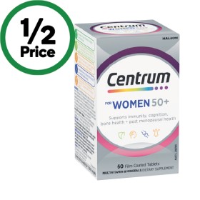 Centrum-For-Women-50-Tablets-Pk-60 on sale