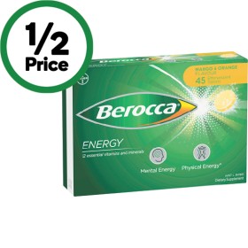 Berocca-Energy-Vitamin-Effervescent-Tablets-Pk-45 on sale
