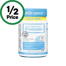 Life-Space-Broad-Spectrum-Probiotic-Capsules-Pk-90 on sale