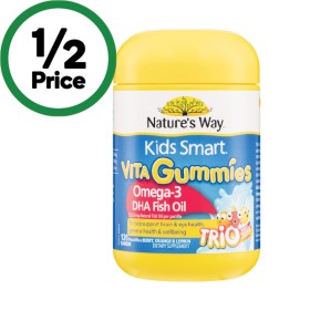 Natures-Way-Kids-Smart-Vita-Gummies-Omega-3-Pk-120 on sale