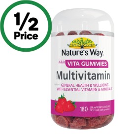 Natures-Way-Adult-Vita-Gummies-Multivitamin-Pk-180 on sale