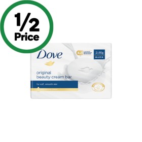 Dove-Beauty-Cream-Bar-Pk-2-x-90g on sale