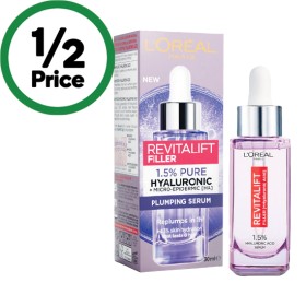 LOral-Paris-Revitalift-Filler-Plumping-Serum-30ml on sale