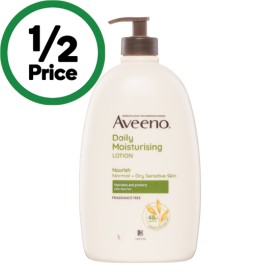 Aveeno-Daily-Moisturising-Body-Lotion-Fragrance-Free-Sensitive-Skin-1-Litre on sale