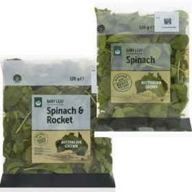 Woolworths+Australian+Baby+Leaf+Spinach+or+Baby+Leaf+Spinach+%26amp%3B+Rocket+120g+Pack