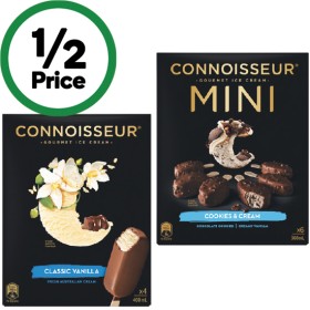 Connoisseur-Ice-Cream-Sticks-360-400ml-Pk-4-6-From-the-Freezer on sale