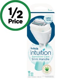 Schick-Intuition-Slim-Handle-Sensitive-Care-Kit on sale