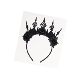 Halloween+Evil+Crown+Headband