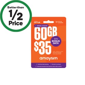 amaysim-35-Starter-Pack on sale