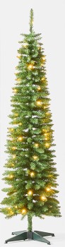 Anko-182m-6ft-Green-Slim-Prelit-Christmas-Tree-H on sale