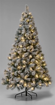 Anko-213m-7ft-Snowy-Prelit-Christmas-Tree-M on sale