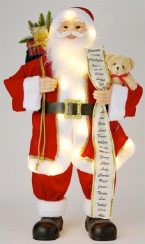 Anko+80cm+Light+Up+Traditional+Santa