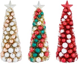 Anko-Bauble-Tabletop-Tree-Assorted on sale