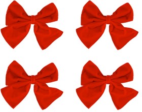 Anko+4+Pack+Red+Bow+Napkin+Rings