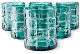 Anko+6+Pack+Green+Tartan+Tumblers