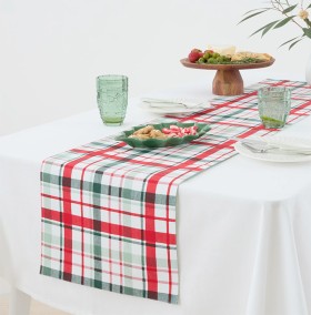 Anko+Plaid+Table+Runner