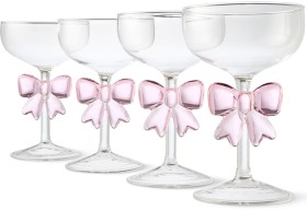 Anko-4-Pack-Bow-Stem-Glasses on sale