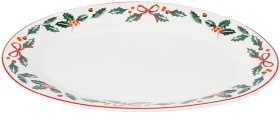 Anko-Traditional-Holly-Platter on sale