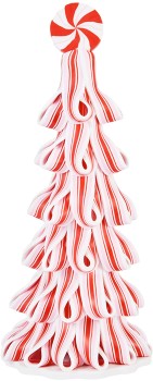 Anko+Hand+Crafted+Candy+Cane+Tabletop+Tree