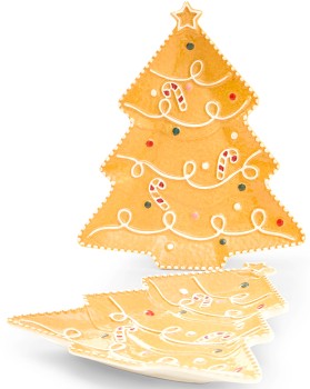 Anko-2-Pack-Gingerbread-Tree-Plates on sale
