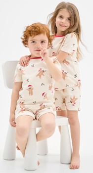 Target-Christmas-Gingerbread-Australian-Cotton-Waffle-PJ-Set on sale
