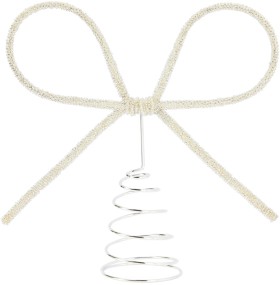 Anko-Wire-Bow-Tree-Topper on sale