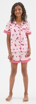 Family-Matching-Christmas-Hello-Kitty-Mini-Me-PJ-Set on sale