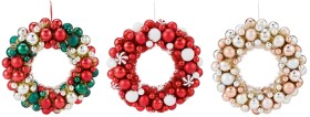 Anko+Bauble+Wreath.+Assorted