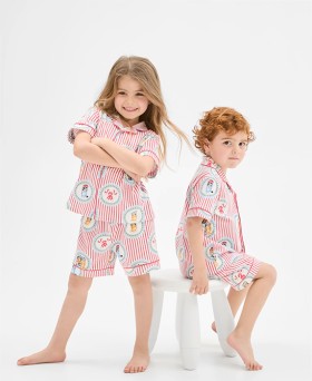 Family-Matching-Christmas-Bluey-Australian-Cotton-Pj-Set-Little-Kids on sale