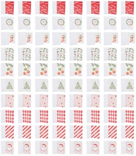 Anko+40+Pack+Christmas+Cards.+Assorted