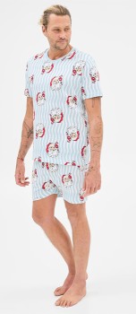 Family-Matching-Christmas-Santa-Australian-Cotton-PJ-Set-Men on sale