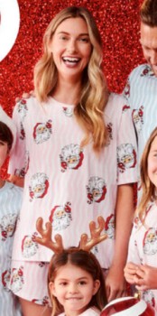 Family-Matching-Christmas-Santa-Australian-Cotton-PJ-Set-Women on sale