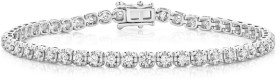 9ct-White-Gold-Diamond-Tennis-Bracelet on sale