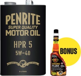 Penrite-VINTAGE-HPR-5-5W-40-5L-ENGINE-OIL-TIN on sale