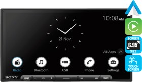 Sony+Apple+CarPlay+%26amp%3B+Android%26trade%3B+Auto+Digital+Multimedia+Receiver