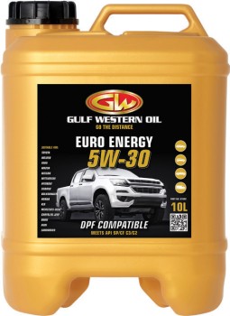 Gulf-Western-EURO-ENERGY-5W-30-10L-Engine-Oil on sale