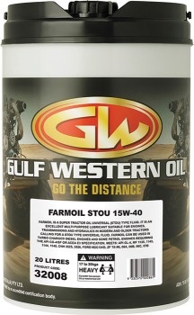 Gulf-Western-FARMOIL-STOU-15W-40-20L-Engine-Oil on sale