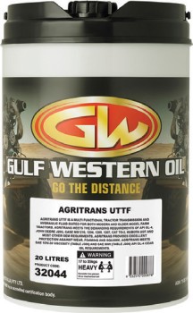 Gulf-Western-ARGITRANS-UTTF-TRANSMISSION-10W-20-20L-Fluid on sale