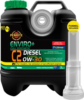 Penrite-ENVIRO-Full-Synthetic-C2-DIESEL-0W-30-7L-Engine-Oil on sale