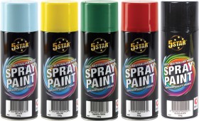 5-Star-Enamel-Spray-Paint on sale