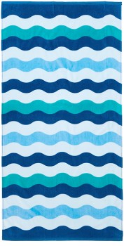 Australian-Cotton-Beach-Towel-Wave on sale